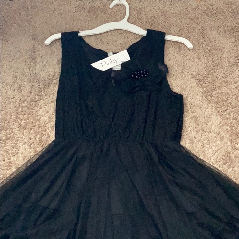 black dress